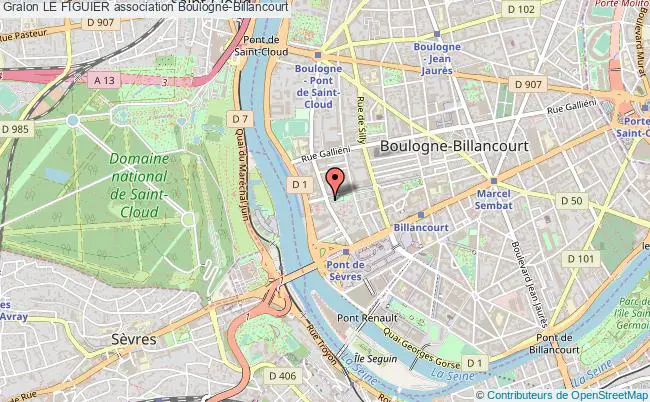 plan association Le Figuier Boulogne-Billancourt