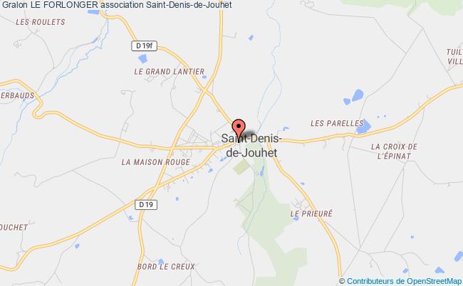 plan association Le Forlonger Saint-Denis-de-Jouhet