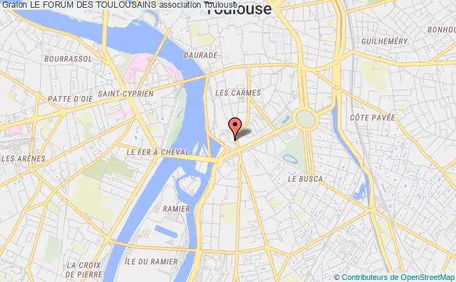 plan association Le Forum Des Toulousains Toulouse