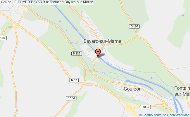 plan association Le Foyer Bayard Bayard-sur-Marne