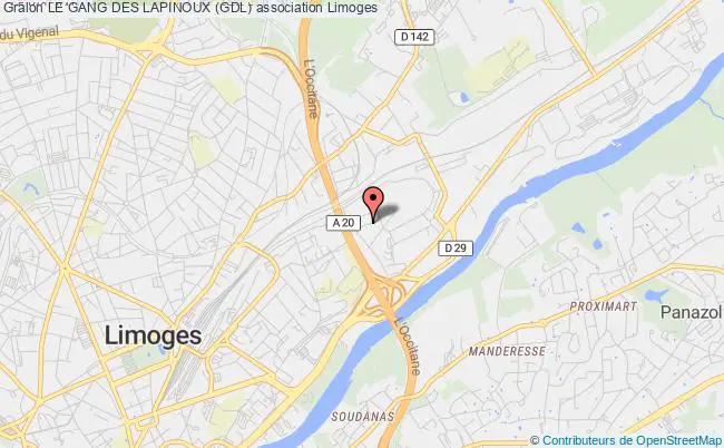 plan association Le Gang Des Lapinoux (gdl) Limoges