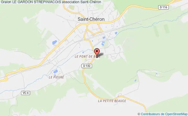 plan association Le Gardon Strepiniacois Saint-Chéron