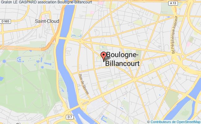 plan association Le Gaspard Boulogne-Billancourt