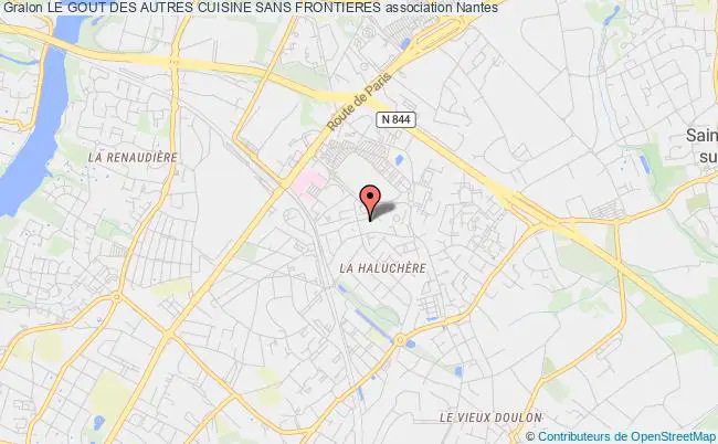 plan association Le Gout Des Autres Cuisine Sans Frontieres Nantes