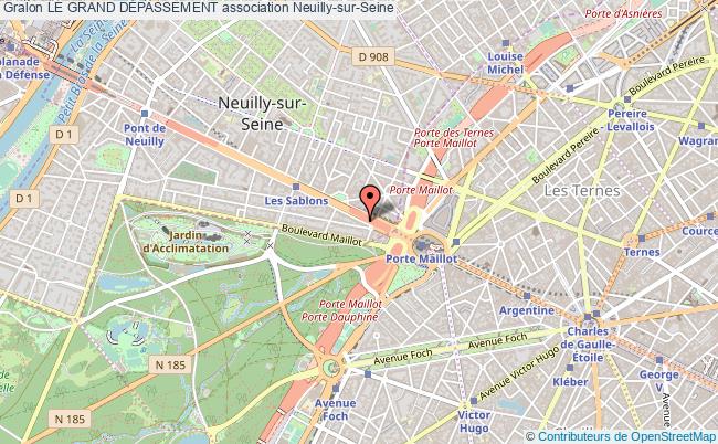 plan association Le Grand DÉpassement Neuilly-sur-Seine
