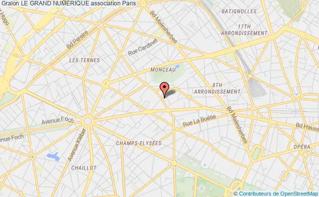 plan association Le Grand NumÉrique Paris