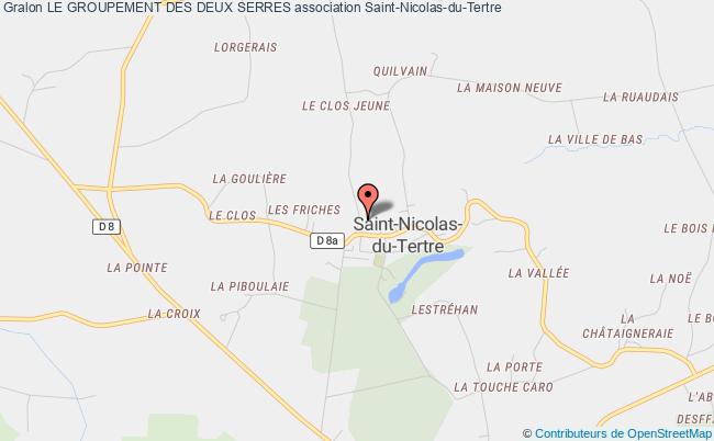 plan association Le Groupement Des Deux Serres Saint-Nicolas-du-Tertre
