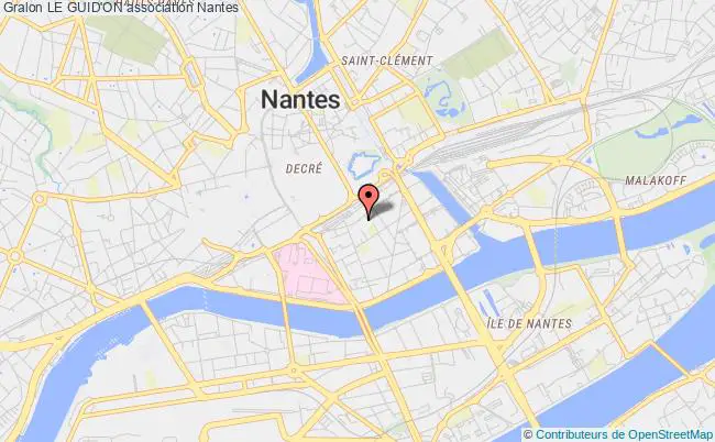 plan association Le Guid'on Nantes