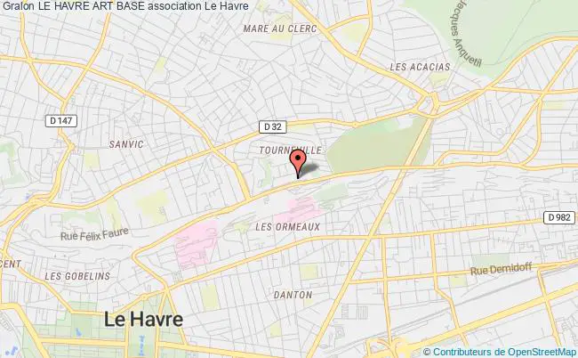 plan association Le Havre Art Base Havre