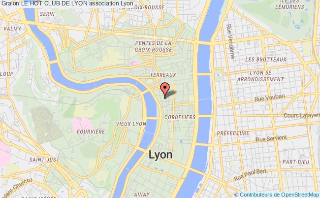 plan association Le Hot Club De Lyon Lyon