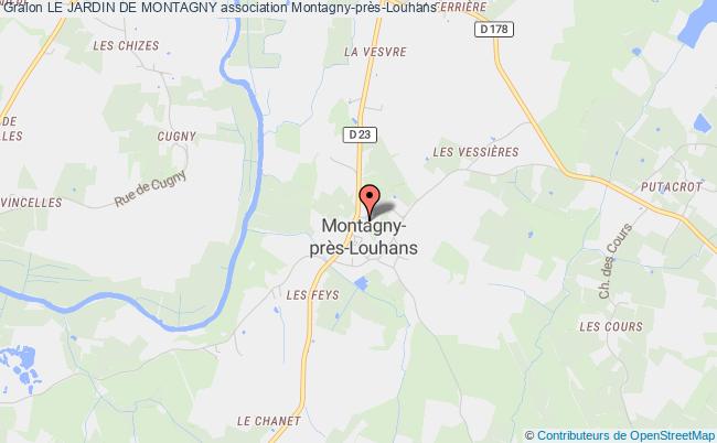 plan association Le Jardin De Montagny Montagny-près-Louhans