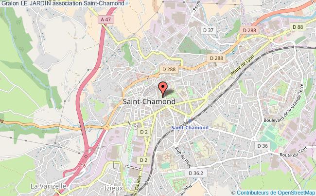 plan association Le Jardin Saint-Chamond