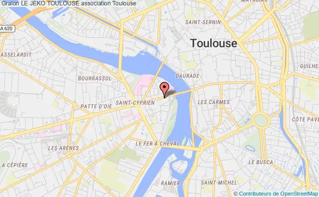 plan association Le Jeko Toulouse Toulouse