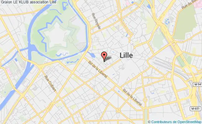 plan association Le Klub Lille