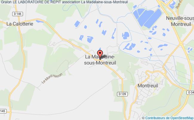 plan association Le Laboratoire De Repit La    Madelaine-sous-Montreuil