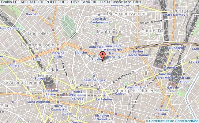 plan association Le Laboratoire Politique - Think Tank Different Paris