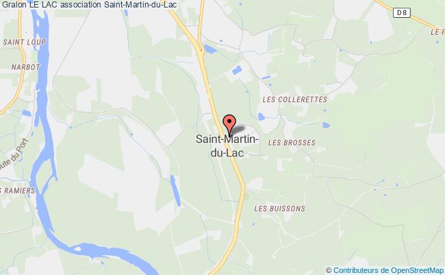 plan association Le Lac Saint-Martin-du-Lac