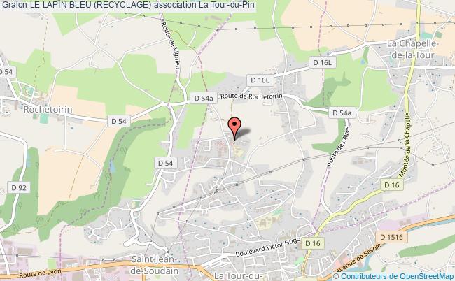 LE LAPIN BLEU (RECYCLAGE)