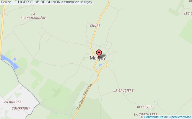 plan association Le Liger-club De Chinon Marçay