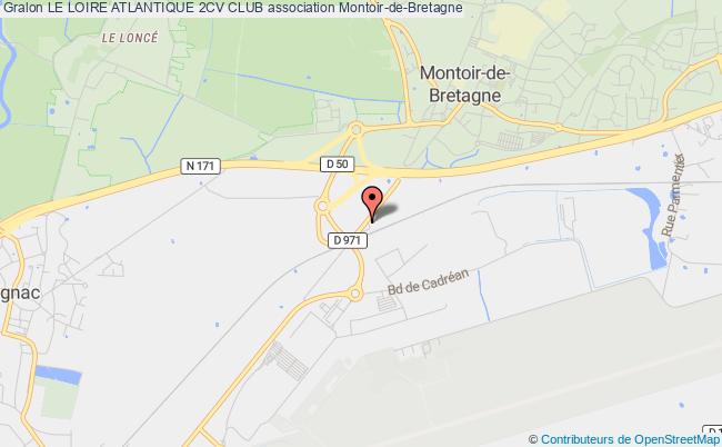 plan association Le Loire Atlantique 2cv Club Montoir-de-Bretagne