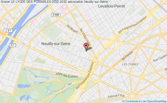 plan association Le LycÉe Des Possibles 2022-2032 Neuilly-sur-Seine