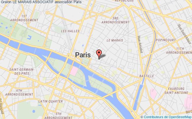 plan association Le Marais Associatif Paris