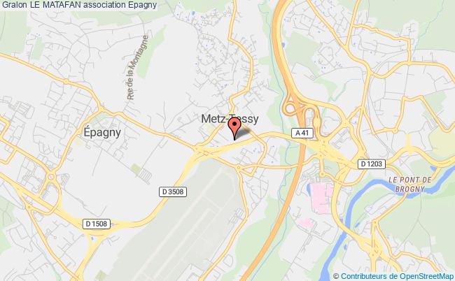plan association Le Matafan Epagny Metz-Tessy