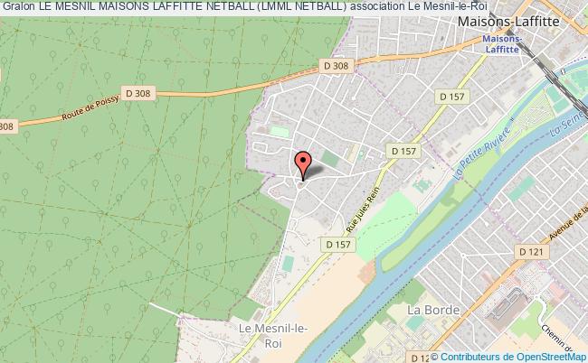 plan association Le Mesnil Maisons Laffitte Netball (lmml Netball) Mesnil-le-Roi