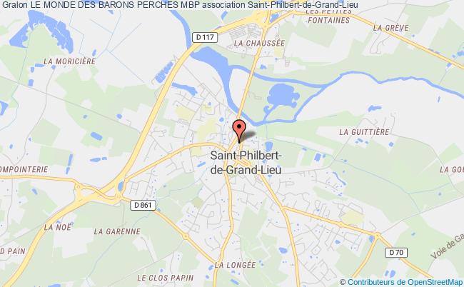 plan association Le Monde Des Barons Perches Mbp Saint-Philbert-de-Grand-Lieu