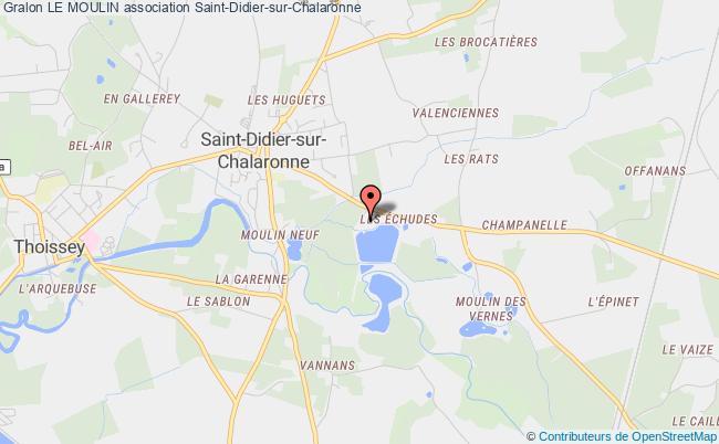 plan association Le Moulin Saint-Didier-sur-Chalaronne