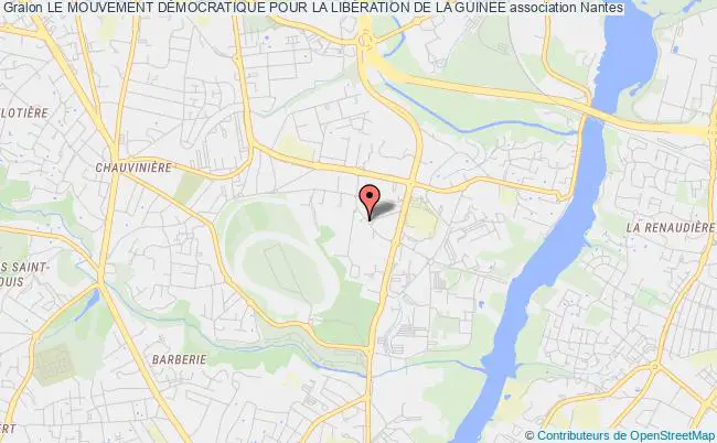 plan association Le Mouvement DÉmocratique Pour La LibÉration De La Guinee Nantes