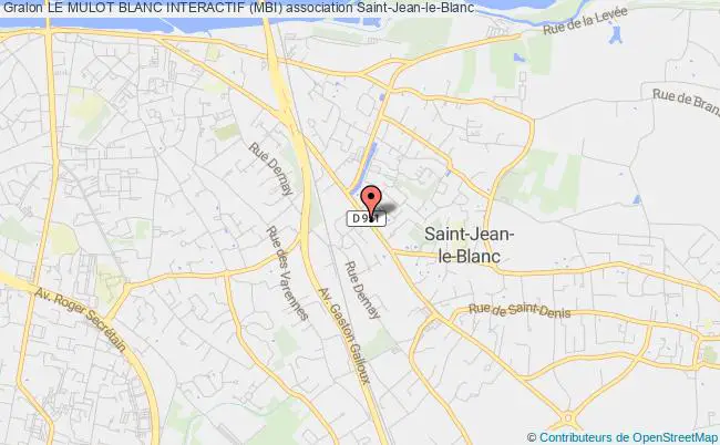 plan association Le Mulot Blanc Interactif (mbi) Saint-Jean-le-Blanc