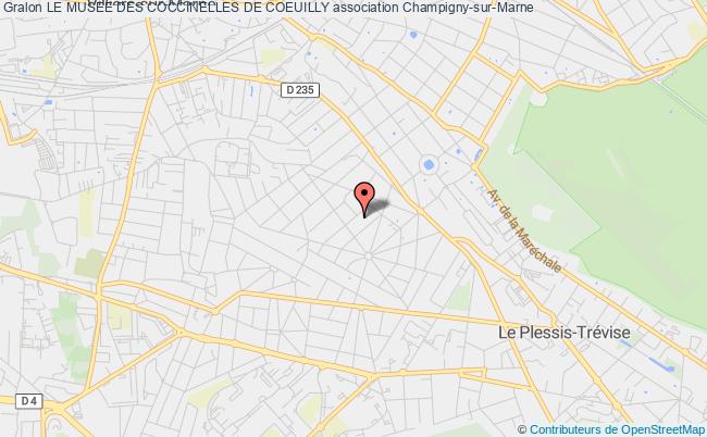 plan association Le Musee Des Coccinelles De Coeuilly Champigny-sur-Marne