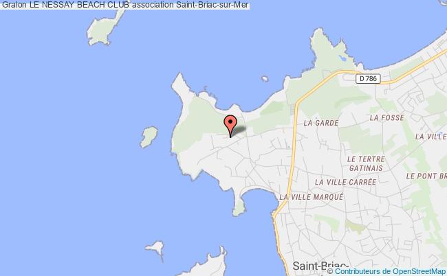 plan association Le Nessay Beach Club Saint-Briac-sur-Mer