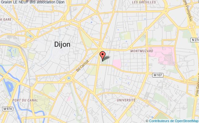 plan association Le Neuf Bis Dijon