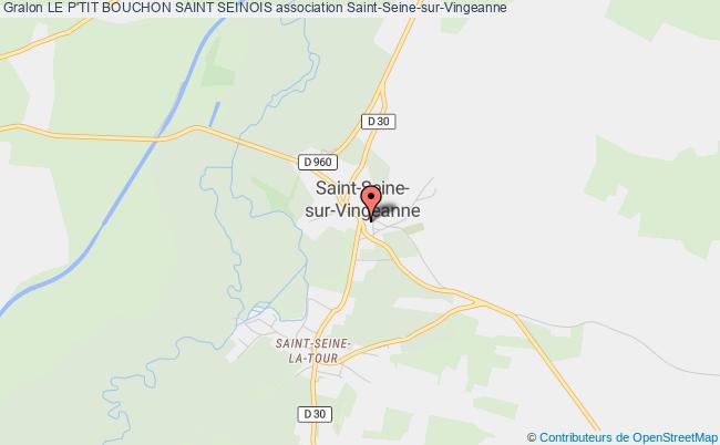 plan association Le P'tit Bouchon Saint Seinois Saint-Seine-sur-Vingeanne