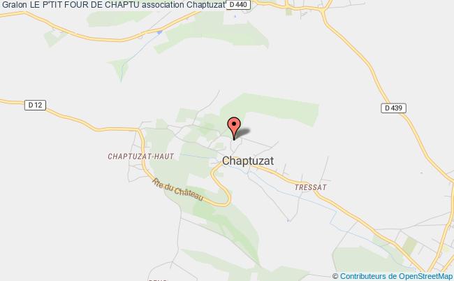 LE P'TIT FOUR DE CHAPTU