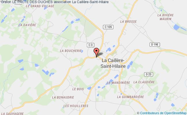 plan association Le Pacte Des Ouches La Caillère-Saint-Hilaire