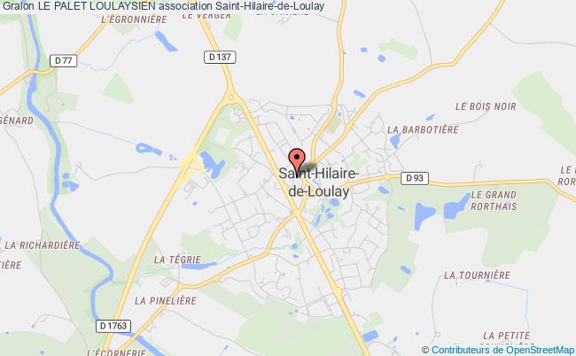 plan association Le Palet Loulaysien Saint-Hilaire-de-Loulay