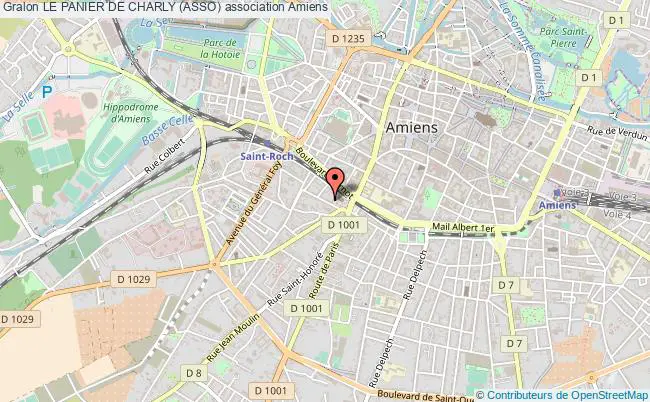 plan association Le Panier De Charly (asso) Amiens