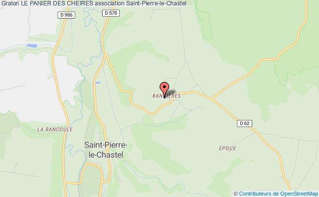 plan association Le Panier Des Cheires Saint-Pierre-le-Chastel