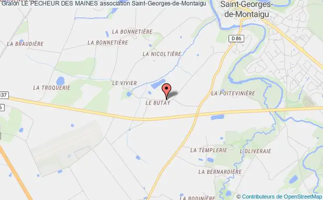 plan association Le Pecheur Des Maines Saint-Georges-de-Montaigu