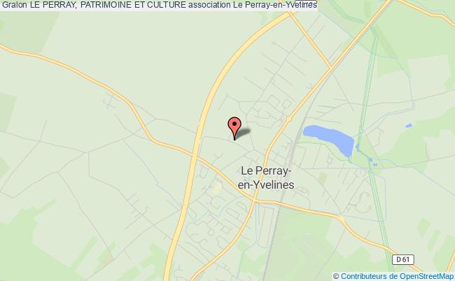 plan association Le Perray, Patrimoine Et Culture Le    Perray-en-Yvelines
