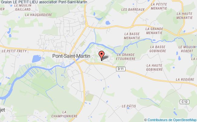 plan association Le Petit Lieu Pont-Saint-Martin