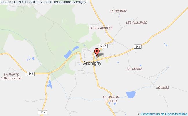 plan association Le Point Sur La Ligne Archigny