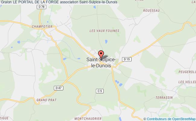 plan association Le Portail De La Forge Saint-Sulpice-le-Dunois