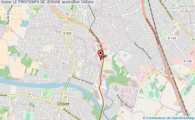 LE PRINTEMPS DE JEANNE