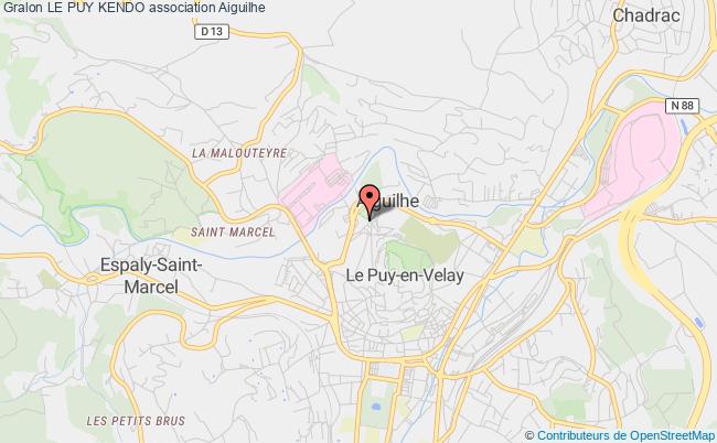 plan association Le Puy Kendo Aiguilhe