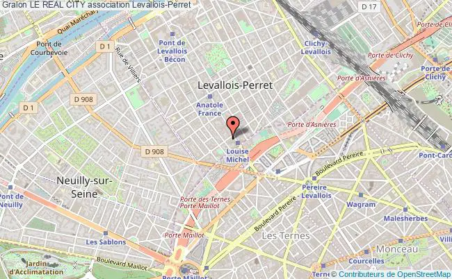 plan association Le Real City Levallois-Perret