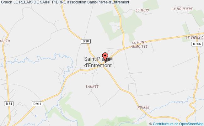 plan association Le Relais De Saint Pierre Saint-Pierre-d'Entremont